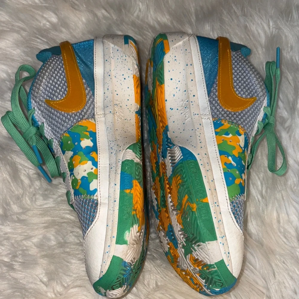 Nike Ja 1 GS sundial  - Blue, Green, White